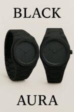 Black Aura Watch — Timeless Elegance in Every Detail